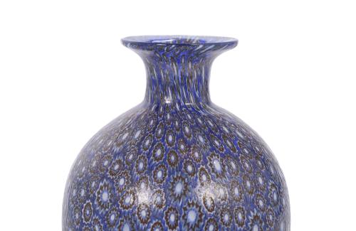 ATTR. FRATELLI-TOSO. MURANO GLASS VASE, CIRCA 1960.