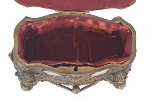 NAPOLEON III JEWELLERY BOX, LATE 19TH CENTURY.