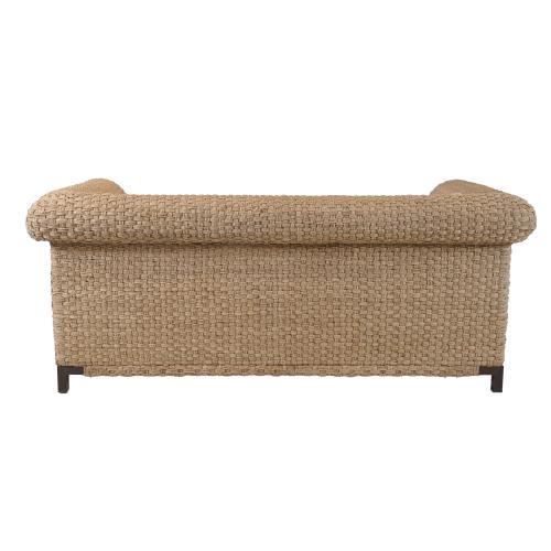 OUTDOOR BULRUSH SOFA.