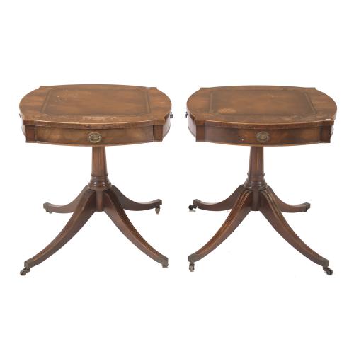 WEIMAN HEIRLOOM. PAIR OF SIDE TABLES, 19TH CENTURY.