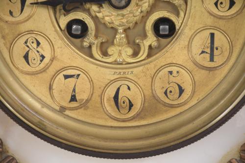 FRENCH TABLE CLOCK, EARLY 20TH CENTURY.