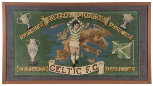 TAPIZ "VICTORIA DEL CELTIC F.C.", 1966 - 1967. 