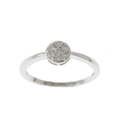 DIAMONDS ROSETTE RING