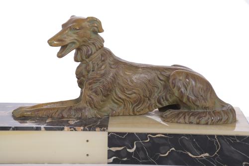 20TH CENTURY FRENCH SCHOOL. "PAIR OF DOGS", CIRCA 1920 - 19