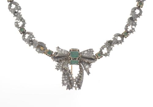 TRANSFORMABLE NECKLACE SIGNED BY JAUME MERCADÉ. FIRST QUART