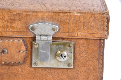 Suitcase with travel utensils, second half 20th century.