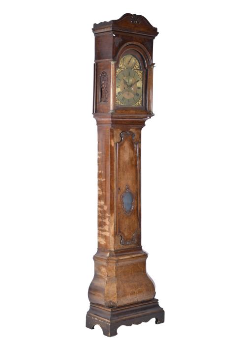 GEORGE GRAHAM (1675 - 1751). Reloj de pie inglés, siglo XVI