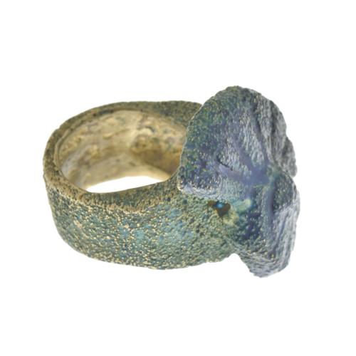 Esther Tenedor, ammonite-shaped ring