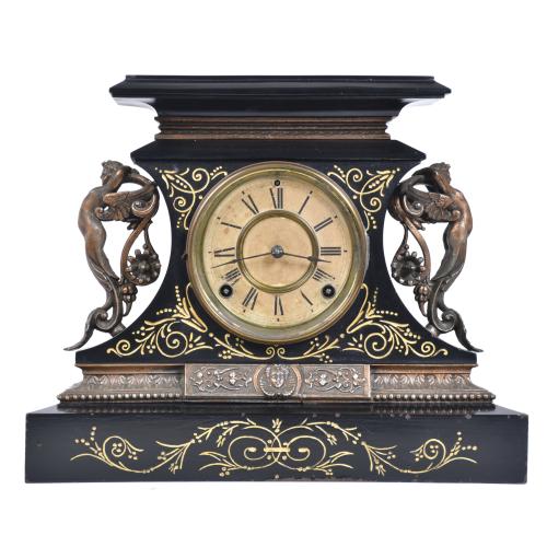 ANSONIA CLOCK COMPANY. Reloj sobrmesa, pps. siglo XX. 