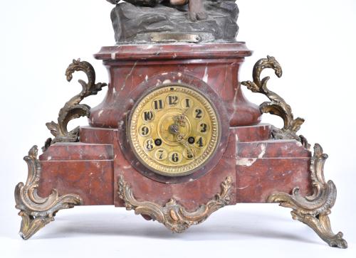 Reloj de sobremesa Belle Époque, circa 1900.