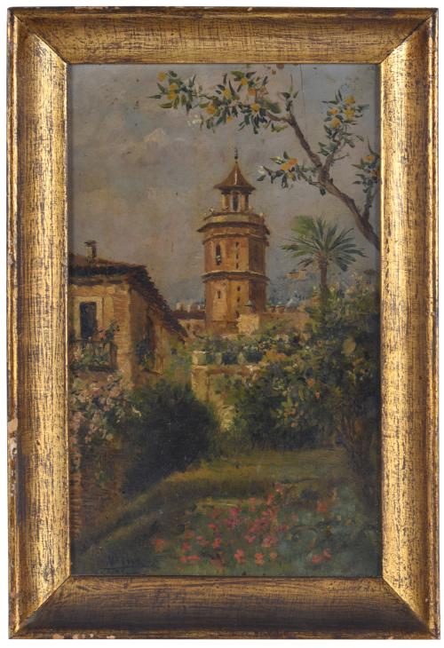 ESCUELA ANDALUZA, SIGLO XX. "Paisaje".