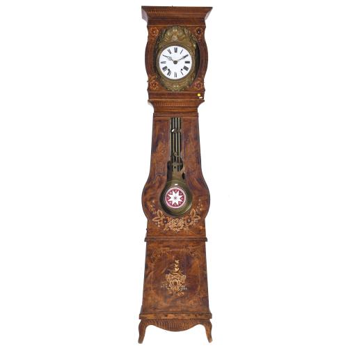 Grandfather clock, 19th century.