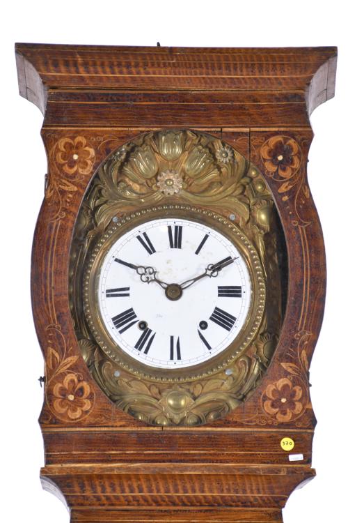 Grandfather clock, 19th century.