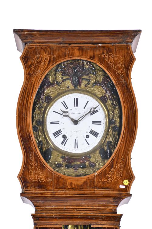 Grandfather clock, 19th century.