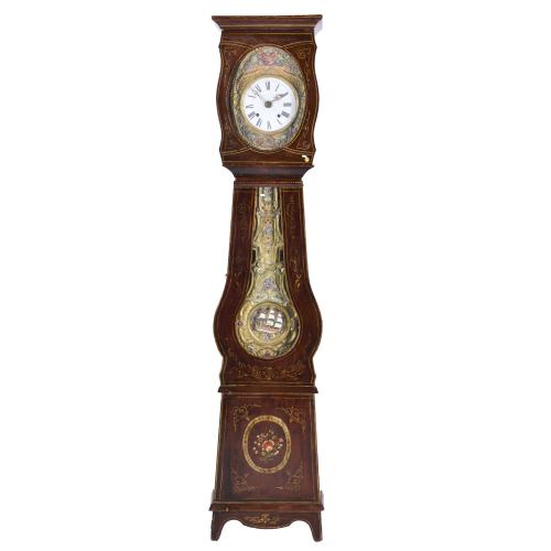 Grandfather clock, 19th century.