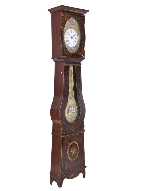 Reloj de pie, siglo XIX.