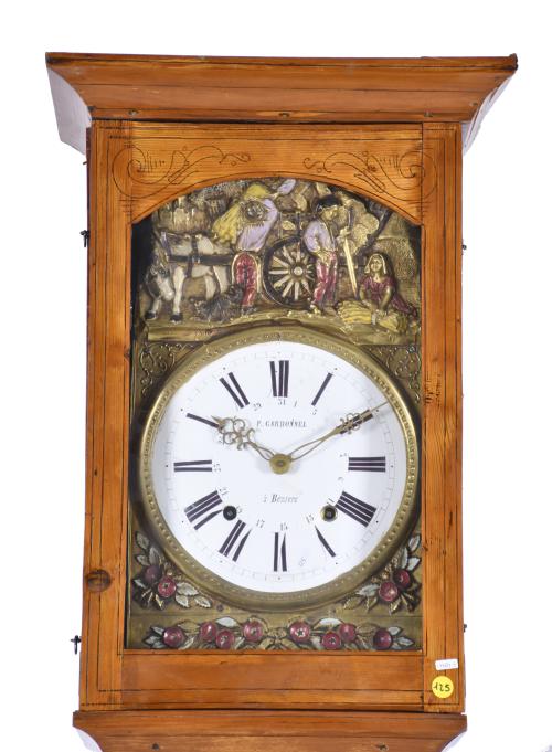 Grandfather clock, 19th century.