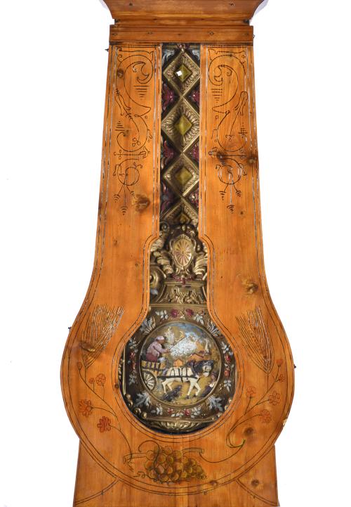 Grandfather clock, 19th century.