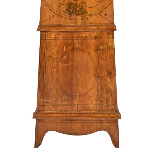 Grandfather clock, 19th century.