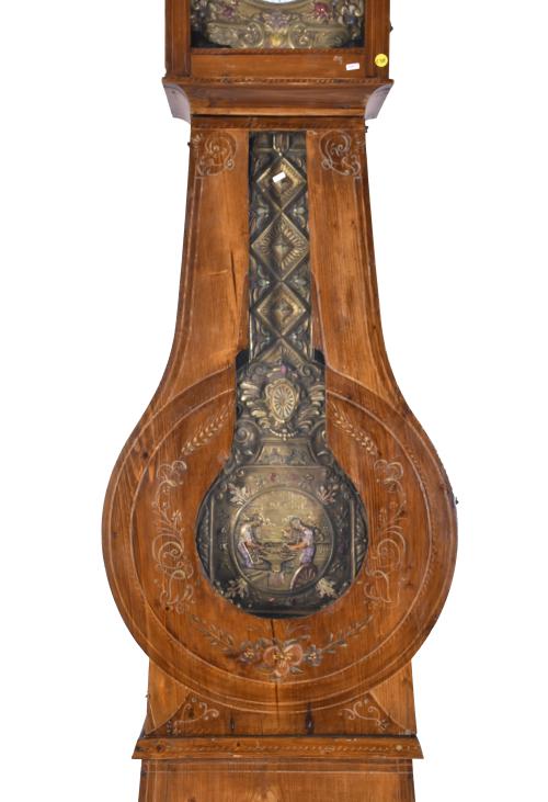 Grandfather clock, 19th century.