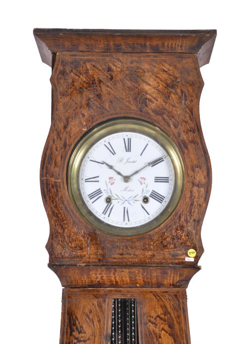 Grandfather clock, 19th century.