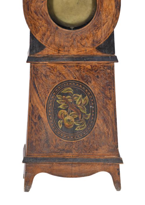 Grandfather clock, 19th century.