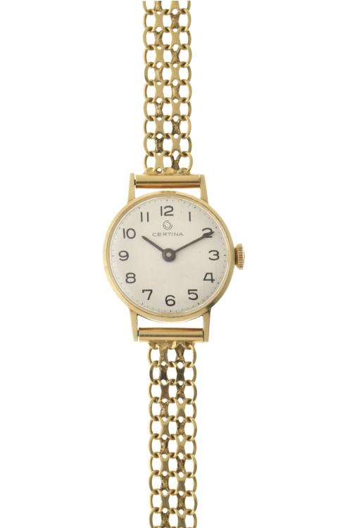 CERTINA, Reloj de pulsera en oro.