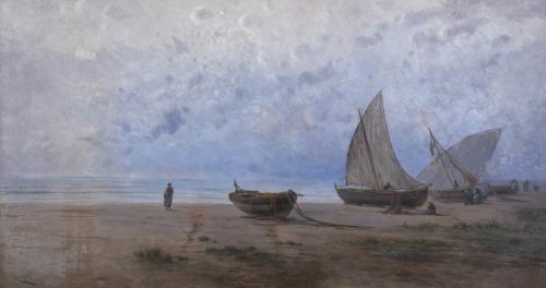 MODEST URGELL I INGLADA (1839-1919). "Barcas".