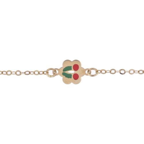 Pulsera infantil con esmlate.