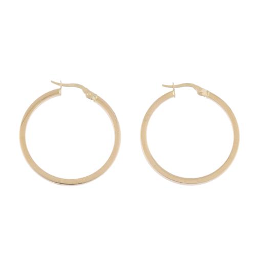 Pendientes aretes en oro.