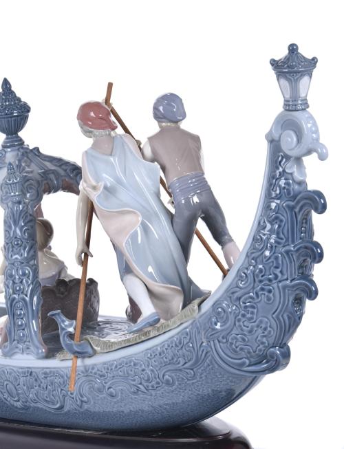 FRANCISCO CATALÁ FOR LLADRÓ.  ‘Baroque Gondola’, 1988.