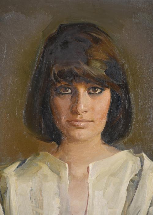 FELIX REVELLO DE TORO (1926). "Retrato femenino en blanco",