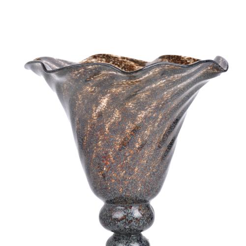 Murano glass goblet, 20th century.