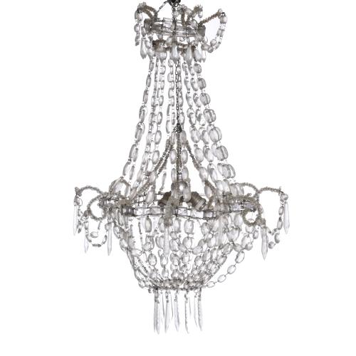 Charles IV ceiling lamp, 19th century.