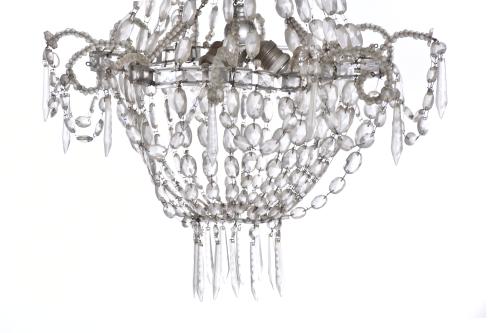 Charles IV ceiling lamp, 19th century.