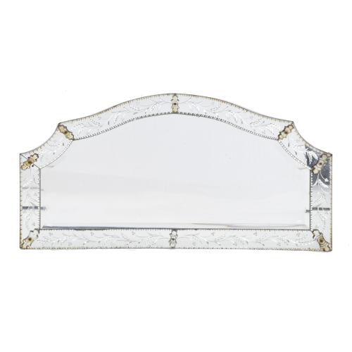 Venetian style wall mirror, mid 20th century.