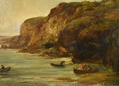 RAMÓN MARTÍ ALSINA (1826-1894). "Marina". 