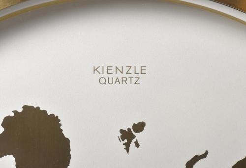 HEINRICH MÖLLER FOR KIENZLE. Table clock with world time, c