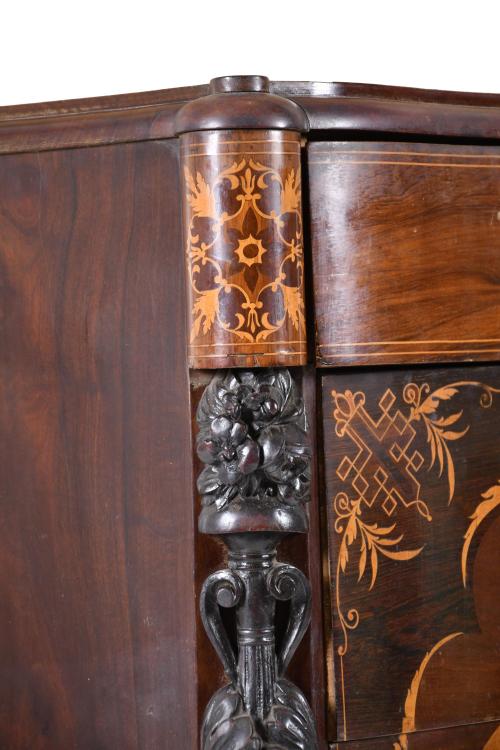 Mary Christine Regency chest of drawers, 19th century.