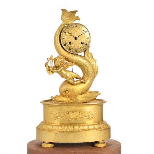 LEROY ET FILS.  Charles X table clock, circa 1830.