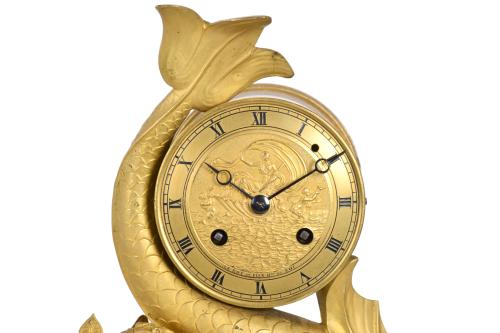 LEROY ET FILS.  Charles X table clock, circa 1830.