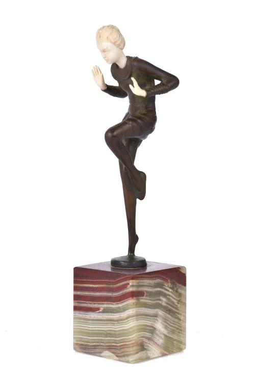 AFTER MODELS BY DEMÉTRE CHIPARUS (1886-1947).  &#39;Dancer&#39;, 20