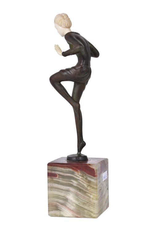 AFTER MODELS BY DEMÉTRE CHIPARUS (1886-1947).  &#39;Dancer&#39;, 20