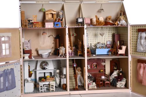 Doll&#39;s house, second half 20th century.