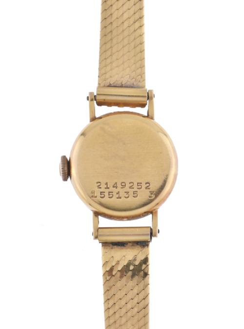 UNIVERSAL GENEVE. Reloj-joya de pulsera, circa 1960.