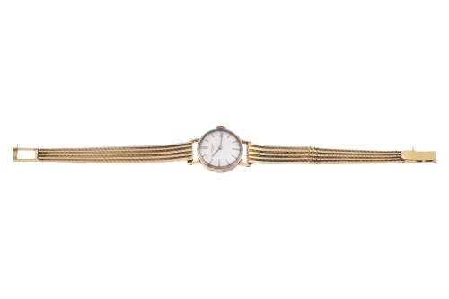 UNIVERSAL GENEVE. Reloj-joya de pulsera, circa 1960.