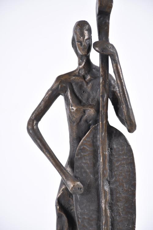 AFTER MODELS BY GIACOMETTI.  ‘Trio of musicians’.