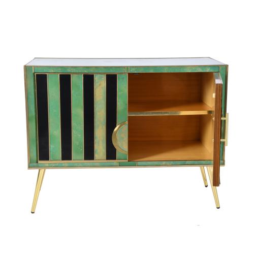 Murano glass sideboard, circa 1950 - 1960.