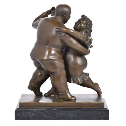 AFTER MODELS BY FERNANDO BOTERO (1932 - 2023).  "Tango".