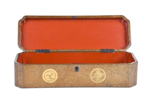 Japanese document box, late 19th century.